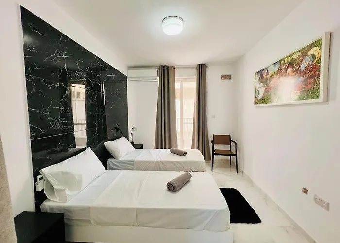 Beachfront Bugibba Appartement San Pawl il-Baħar